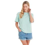 TOG24 Erica Women's Supersoft Cotton Tee, Scooped Neckline, Faded Stone Wash in Vibrant Colours, Short Sleeves