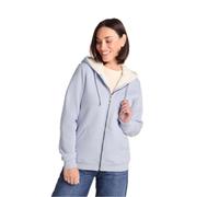 TOG24 Finch Womens Full Zip Supersoft Sweatshirt Hoody with Sherpa Lined Body and Hood