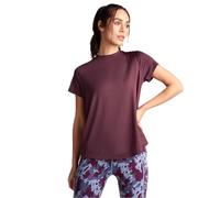 TOG24 Women's 'Florrie' Tech SS Top in Burgundy | Size: 14 TOG24 Burgundy 14