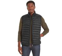 TOG24 Gibson Men's Lightweight Padded Gilets Puffer Quilted Vests Windproof Body Warmer Outerwear Sleeveless Jackets for Hiking Running Fishing Golf Black 5XL