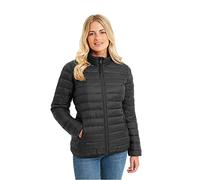 TOG24 Gibson Womens Quilted Lightweight Puffer Jacket, Padded Hiking Casual | Polyester, Coat, Windproof, Insulated, Recycled fabric, Full zip, Ribbed cuffs, Elasticated, Walking, Camping