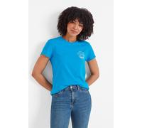 Tog24 'ireland' 100% Cotton T-Shirt In Bright Blue Bright Blue