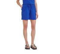 TOG24 Jasmine Women's Summer Shorts, Casual, Lightweight Seersucker Fabric, Elasticated Waistband, Beach-Ready Ultramarine Blue