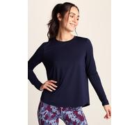 TOG24 Women's 'Kehlani' Tech LS Top in Blue | Size: 12 TOG24 Blue 12