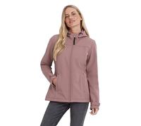 TOG24 Keld Lightweight Womens Softshell Jacket, Windproof, Showerproof Zip Up Outdoor Jacket with Hood