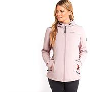 TOG24 Keld Womens Softshell Hoodie Dusky Pink - Size 16 UK