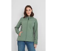 Tog24 'keld' Shower Resistant Hooded Softshell Jacket In Light Green Light Green