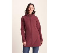 Tog24 'keld' Softshell Long Jacket In Burgundy Burgundy 8