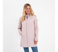 TOG24 Keld Womens Softshell Long Jacket Dusky Pink - Size 14 UK