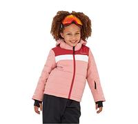 TOG24 Laithe Kids Warm, Showerproof Colour Block Ski Jacket in Durable, Breathable Fabric, Insulating Eco-Filling, Helmet-Friendly Hood, Waterproof Zip, Snow Cuffs, Snowskirt