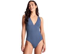 TOG24 Women's 'Maggie' Mesh Lined One Piece Swimsuit in Blue | Size: 14 TOG24 Blue 14