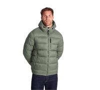 TOG24 Maloney Mens Padded Jacket Warm Windproof Puffer Jackets Winter Insulated Quilted Coat with Multi-pocket for Hiking Skiing Travelling Light Forest M