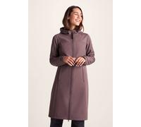 Tog24 'marina' Softshell Long Jacket In Dark Mauve Dark Mauve 12