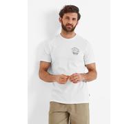 TOG24 Men's 'Ireland' 100% Cotton T-Shirt in White | Size: Small TOG24 White S