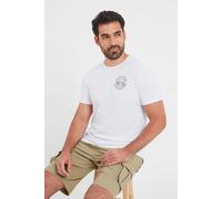 TOG24 Men's 'Lakes' 100% Cotton Supersoft T-Shirt in White | Size: XL TOG24 White XL