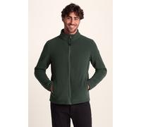TOG24 Revive Mens Fleece Jacket Outdoor Microfleece Jackets with Full-Zip Lightweight & Warm, Anti-Pill Fabric for Hiking Trekking Camping Sport Racing Green XL