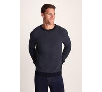 TOG24 Men's 'Richie' Knitted Jumper in Dark Indigo | Size: Small TOG24 Dark Indigo S