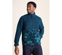 TOG24 Men's 'Ryle' Microfleece Zip Neck in Blue | Size: Small TOG24 Blue S