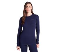 TOG24 Meru Womens Base Layer Crew Neck. Womens Crew Neck Thermal Top Made from Breathable & Lightweight Fabric with Anti Chafe Seams That Quickly Wicks Sweat Away & Eliminates Odours Oxford Blue