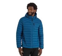TOG24 North Mens Hooded RDS Certified Down Jacket Ultra Warm 90% Duck Down Superior Insulation Coat With Toggle Adjusters On Hood Pack Away Conveniently Into Chest Pocket & Doubles Up As Travel Pillow