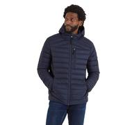 TOG24 North Mens Hooded RDS Certified Down Jacket Ultra Warm 90% Duck Down Superior Insulation Coat With Toggle Adjusters On Hood Pack Away Conveniently Into Chest Pocket & Doubles Up As Travel Pillow