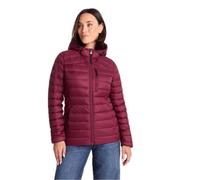 TOG24 North Womens Hooded Duck Down Jacket Padded Quilted Puffer Jacket Ultra Warm, 800 Fill Power Transforms Into Travel Pillow Durable With Flattering Fit Ideal for Travel and Winter
