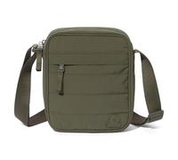 TOG24 Overton Hip Bag. Unisex Quilted Hip Bag with Top Zip Opening & Additional Zip Opening Front Pocket with Adjustable & Hard Wearing Webbing Straps