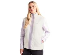 TOG24 Peyton Womens Heavy Fleece, Warm Sherpa Gilet with Zip Opening and Laid On Fabric Details, Relaxed Boxy Fit, Lower Pockets, and Adjustable Toggles to Hem, Cosy Pullover