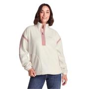 TOG24 Priya Womens Heavy Fleece, Warm Sherpa Zip Neck Jumper with Laid On Fabric Sleeves, Lower Pockets, Elasticated Cuffs, Curved Hem Vent, Cosy Pullover