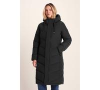 Tog24 'raleigh' Luxe Long Rds Down Jacket In Black Black