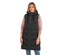 TOG24 Ranskill Womens Puffer Quilted Gilet, Thermal Hood Zip Wind Way Full