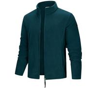 TOG24 Revive Mens Fleece Jacket Outdoor Microfleece Jackets with Full-Zip Lightweight & Warm, Anti-Pill Fabric for Hiking Trekking Camping Sport Dark Turquoise 4XL
