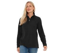 TOG24 Revive Womens Fleece Jumper. Fleece Top Made From 100% Recycled Polyester With Zip Neck. Lightweight & Warm, Anti-Pill Fabric