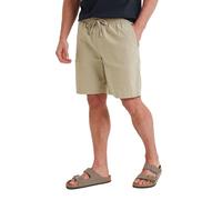 TOG24 Sedona Mens Shorts. The Cotton and Linen Blend Makes Them Lightweight, Breathable and Ideal for The Summer Months. Pair These Mens Shorts with A T-Shirt for Classic Summer Style. Dark Sand