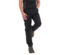 TOG24 Silsden Mens Walking Trousers, 100% Waterproof, Breathable, Windproof, Durable Woven Fabric Black