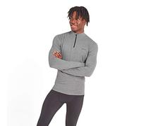 TOG24 Snowdon Men's Zip Neck Base Layer, Stylish Ultra Warm Temperature Regulating Thermal Underlayer, Anti Chafe Seams and Quick Moisture Wicking, Perfect for Running Hiking Biking Camping Skiing