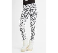 Tog24 'snowdon' Star Print Thermal Base Layer Legging In White White 14