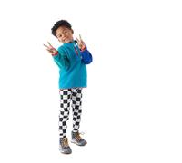 TOG24 Texel Kids' Quarter Zip Fleece X Shaun The Sheep Collection Unisex Multi-Coloured Microfleece with Cosy Elasticated Cuffs Pullover