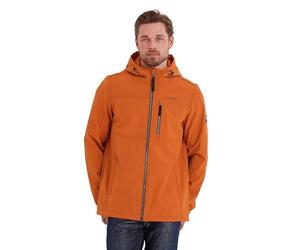 TOG24 Truro Mens Softshell Jacket Made From Durable Ripstop Fabric & Microfleece Bonded To The Inside. Keep Valuables Safe With 2 Lower Zip Pockets & A Zip Chest Pocket.