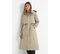 TOG24 Alva Womens Waterproof Trench Coat Jacket Waterproof Up To 10k With DWR Coating and Fully Taped Seams Look Great With 2-Way Zip, Stay Comfy With Cuff & Waist Toggles In This Womens Coat
