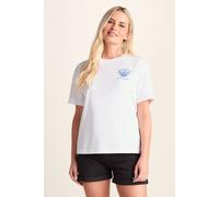 TOG24 Women's 'Caggie' Premium Supersoft Emmy Lupin T-Shirt in White | Size: 20 TOG24 White 20