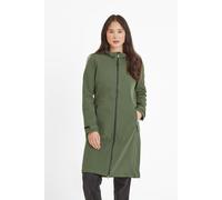 TOG24 Women's 'Enya' Softshell Long Jacket in Dark Green | Size: 8 TOG24 Dark Green 8