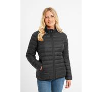 TOG24 Gibson Womens Puffer Jacket lightweight Quilted Jackets Ladies Warm Winter Padded Coats for Outdoor Travel Hiking Black 16
