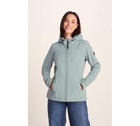 TOG24 Keld Lightweight Womens Softshell Jacket, Windproof, Showerproof Zip Up Outdoor Jacket with Hood