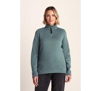 TOG24 Pearson Knitlook Womens Fleece with Ã‚¼ Zip Neck
