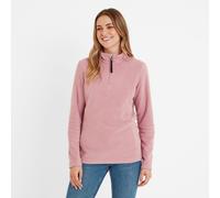 TOG24 Revive Womens Fleece Jumper. Fleece Top Made From 100% Recycled Polyester With Zip Neck. Lightweight & Warm, Anti-Pill Fabric