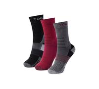 TOG24 Women's 'Wels' Trek Socks in Maroon | Size: Medium TOG24 Maroon M