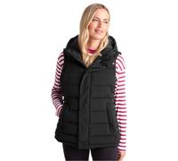 TOG24 Wyness Womens Quilted Gilet, Lightweight Womens Body Warmer With Adjustable Hood, Water Repellent Coating & Windproof Womens Sleeveless Jacket