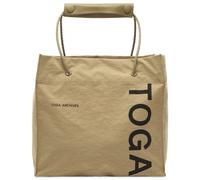 TOGA Logo Tote Bag Beige