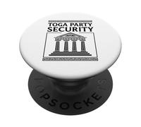 Toga Party Security Guard Greek Celebration College Frat Boy PopSockets Adhesive PopGrip